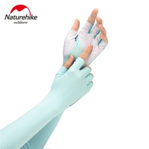 Safety Naturehike Half Finger Sun Protection Oversleeves Driving camping hiking Arm Guard Riding fishing UV Protection Arm Oversleeves