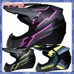 Hełm motocyklowy kask motocross Kobiety Childs off-road Professional Capacete de Moto Casco Bike Downhill Am Dh Cross