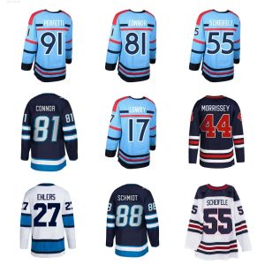 Hockey-Trikot, individuell, Herren, Damen, Jugend, Winnipeg''Jets''Mark Scheifele Kyle Connor Josh Morrissey Dylan DeMelo Alex Iafallo Mason Appleton Morgan Barron Cole Perfetti