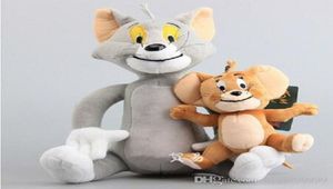 Miniko 2pcsset Cute Tom Cat Jerry Mouse Soft Toys Animal Stuffed Plush Dolls For Kids Birthday Gifts3998035