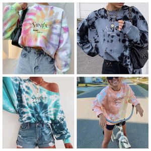 2024 New Womens designer clothing Women New Brand Fashion Sweatshirt Pattern Print Comfortable Crewneck Hoodies Women Loose Streetwear Plus Size