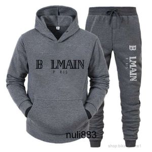 15NJ balmanly ballmainly ballman Same balmin balmani Mens M3xl Clothing Tracksuits Tracksuit Designer Hoodie Suit Lovers Pure Cotton the Fashion Trousers Sw 2K0E