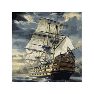 Paintings DIY Digital Oil Painting By Number Kit Canvas Paint Home Wall Art Decoration Fast Ship Enough Stock Drop Whole286N