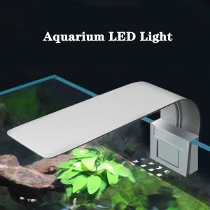 Beleuchtung Superschlanke LED-Aquarienleuchten, Wasserpflanzenlicht, wasserdichtes, bepflanztes Aquarium, Clip-On-LED-Licht, Aquarium-Zubehör