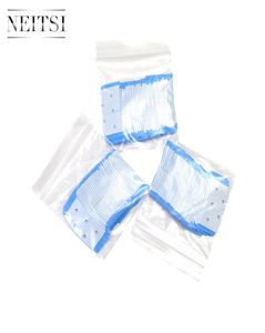 Whol Neitsi 72pcsbag EntendaBond Mini Blue Short Tape Adhesive Double Side US Walker Tape For Lace Perücken Toupets7356512