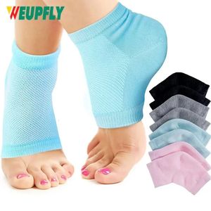 WEUPFLY 1 Pair Height Max Socks Insoles Invisible Heighten Pad Invisible Gel Insole and Heel Protectors for Women Men 240304