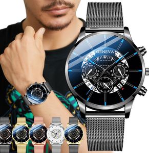 CWP Ultra-Thin Mesh Fashion Casual Steel Belt Quartz Watch Men Watches Montre de Luxe