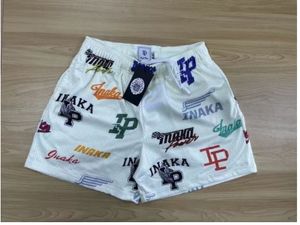 メンズショーツデザイナーInaka Power Mens Mesh Shorts Women Classic York Gym Basketball Running Bohemia Pants Fashion IP Swim Shorts 24032034