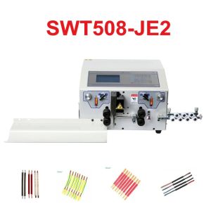 SWT508JE2 Abisoliermaschine, Computer, automatische Abisolierschneidemaschine mit Touchscreen, 0,1–10 mm², AWG7–AWG28, 220 V, 110 V
