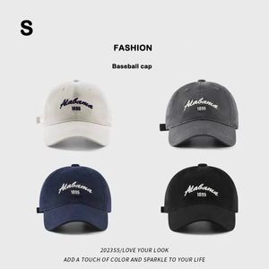 Classic Retro Men Baseball Cap Washed Cotton Letter Embroidered Hat Outdoor Travel Women Sun Protection Trip Sunshade Cap Male 240227