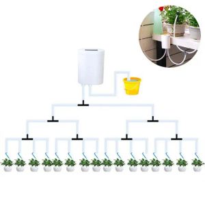 Sprinklers 2/4/8/12/16 Head Automatic Watering Pump Controller Flower Plant SelfWatering Garden Timing Drip Irrigation Kits Gardening Tool