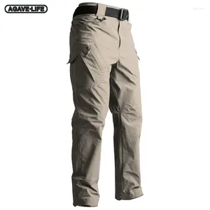 Męskie spodnie wojskowe taktyczne spodni ładunku szybkie suche spodnie