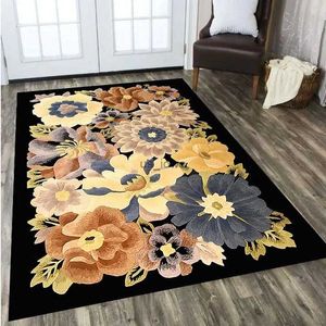 Dywany wzór kwiatowy dywan domowy korytarz salon wystrój sofy sofa stół bez poślizgu dywan w łazienka kuchnia robienie robienia sypialnia miękki dywan