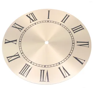 Wall Clocks High Quality For Livingroom Bedroom Decoration Clock Dial Face Artware Aluminium DIY Outside 243MM Roman Numeral