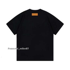 24SS春夏ヨーロッパパリドラゴンプリントスケートボードティーファッションメンズ半袖Tシャツ服カジュアルコットンデザイナーTシャツ9980