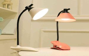 USB ładowanie LED Lampa Clipon biurka Ochrona oka Ochrona wzroku Duch Dykier