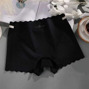 Pantaloncini da donna 40KG-80KG Seta di ghiaccio Plus Pantaloni corti di sicurezza di grandi dimensioni Donna Estate sotto la gonna Boxer Pantaloncini con fondo stretto Mutandine intimoL24313