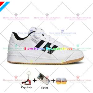 Designer Casual Shoes Forum Low Sneakers Bad Bunny Men Women 84S Trainer Back to School Yoyogi Park Suede Leather Easter Egg Low Brown Designer Sneakers Trainer 416