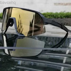 com 3 lentes homens ciclismo óculos de sol TR90 esportes ao ar livre óculos de bicicleta óculos de bicicleta de estrada óculos de velocidade de montanha equitação ldd240313