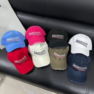Przełomowy czapka baseballowa modna litera haftowa faktura spersonalizowana designerska kapelusz solidny kolor ciężarówki kapelusze sportowe casquette