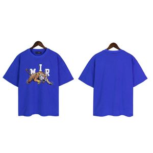 Designer mai t shirt lyx varumärke klädskjortor spray hjärtbrev bomull kort ärm vår sommartider herr kvinnor tees