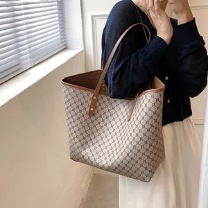 2 setstote bolsa para mulheres designer de luxo grande capacidade tendências marca designer shopper ombro saco compras sac um principal 240313