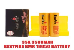 100 Authntic Fire BMR 18650 Baterie 35A 3500 mAh Baterie doładowalne litowe batterie A102017998