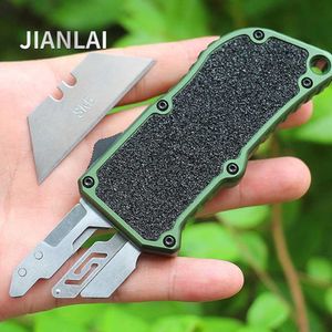 Kampingowe noże łowieckie EDC Outdoor Survival Nóż Binder Binder Aluminium Aeronautical SK5 Blade Portable Tool