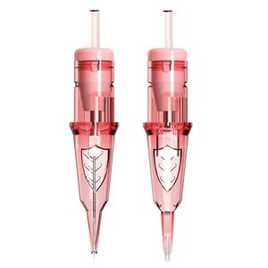 Wysokiej jakości różowy viper PMU Super ostre trwałe 20pcs/pudełko tatuaż makijaż kasetowy Mikropigmentacja stałe makijaż oko 240219