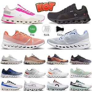 Outdoor su scarpe da corsa cloudmonster per uomo Nova Pink And White All Black Monster Purple Surfer X 3 Runner Roger Scarpe da ginnastica da uomo Sneakers 5 Scarpe da tennis Donna dhgate