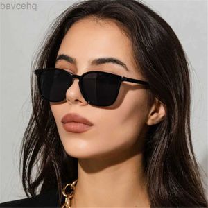 Wysokiej jakości letni trend retro okulary przeciwsłoneczne dla kobiet mężczyzn kwadratowe okulary przeciwsłoneczne odcienie LDD240313