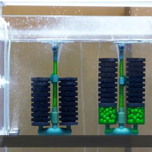 アクセサリーQanvee QS200水スポンジフィルターメディア水族館水槽エビ植物エアポンプ酸素アクセサリーシステムフィッシュボウルエコフローグッズ