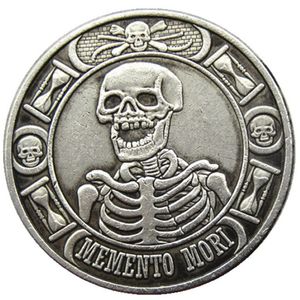 Typ 128 Hobo Morgan Dollar Skull Zombie szkielet ręcznie rzeźbiony kreatywna kopia Monety 314Q