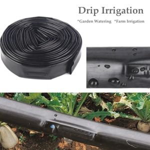 Reels 50m 16mm Garden Drip Irrigation Hose Fruit Tee Greenhouse Irrigation Pipe Drip Tape Drip Irrigation Hose
