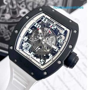Rm relógio de luxo relógio suíço rm030 relógio mecânico automático rm030 japão edição limitada preto cerâmica moda lazer negócios