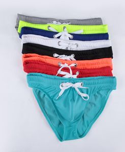 Nova roupa de banho masculina sexy cuecas de natação cintura baixa natação mergulho maiô gay masculino calções de banho beach8740165