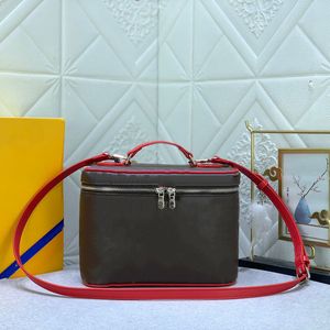 Luis Vuittons genuíno Louisevição maquiagem de luxo 7a bolsa de couro bolsa de designer saco feminina bolsa de ombro feminino