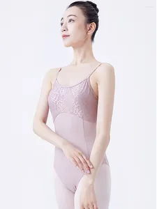 Stage Wear Ballet Dance Leotard Adult Dancing Jumpsuit Girls Simple Sleeveless Practice High Quality Yoga Clothes