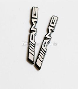 50pcs Alaşım Alüminyum AMG Direksiyon Sticker Rozeti Logosu Emblem S66 9641767