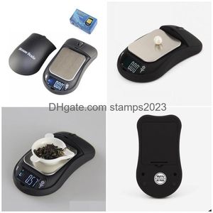 Bilance all'ingrosso Mini tipo mouse Bilancia elettronica portatile per gioielli Bilance tascabili ad alta precisione 200G / 0,01G Drop Deliv Dhuoc