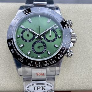 Clean Motre Be Luxe Luxury Watch Wristwatch Waterproof 40mm 4130 Chronograph Mechanical Movement 904l Steel Men Watches armbandsur Relojes