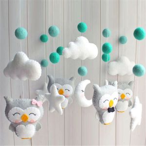 Bebek mobil çıngırak oyuncaklar 012 ay karousel beşik tutucusu yatak zili mom için el yapımı için Borns 240226