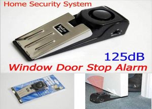 Super Window Door Stop Alarm 3Mode Home Security System Antitheft Inbrottslarm Batteri drivs 1721980