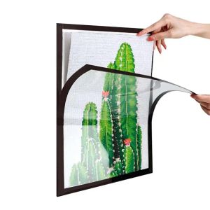 Frame 30x40cm Wall Mounted Children Art Frames Kids Artwork Magnetic Front Open Changeable For Poster Photo Drawing Paintings Display