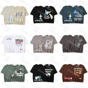 Verão Mens Camisas Rua Manga Curta Camiseta Designers Hip Hop Vintage Tees Algodão Respirável Polos