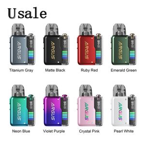 VooPoo Argus P2 Pod Kit 30W Vape Device Built-in 1100mAh Battery 2ml 0.4ohm 0.7ohm Top Filling Cartridge Leakage-proof Design 100% Authentic