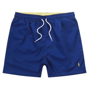 Nuovi pantaloncini moda estiva con ricamo piccolo cavallo, nuovi pantaloncini da surf di design, pantaloni da spiaggia stampati SwimWear ad asciugatura rapida