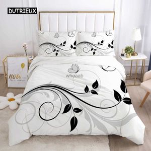 Comforters set sängkläder set duvet täcker fall täcker/täcke/filt täcker lyx 3D HD -kvalitet tryckt reaktiv drottning singel blad yq240313