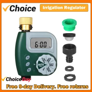 Timers US/EU/UK Plug Digital Programmable Water Timer Weatherproof Garden Lawn Faucet Hose Timer Automatic Irrigation Controller