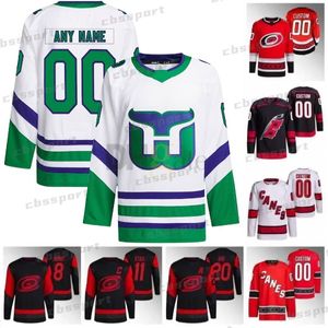 20 Sebastian Aho Reverse Retro Hockey Jersey Hurricanes Seth Jarvis Andrei Svechnikov Ron Francis Hartford Seth Jarvis Martin Necas Jake Guentzel Whalers Jerseys